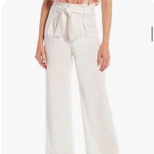 Antonio Melani Edith belted Paperbag wide leg pants
